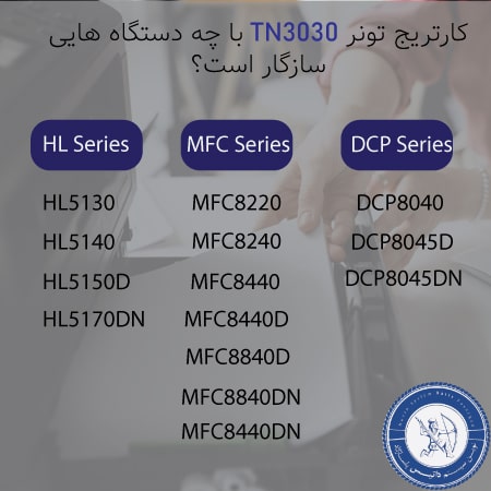 خرید کارتریج تونر مشکی برادر Brother TN3030